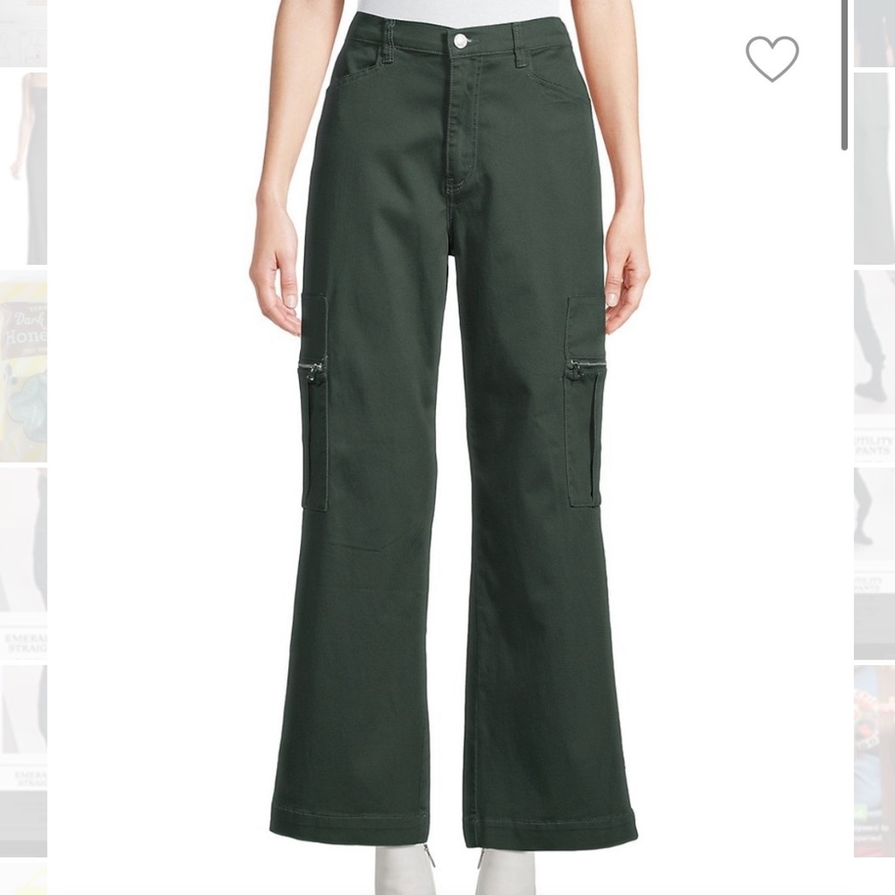 NWT WeWoreWhat Utility Straight Pants